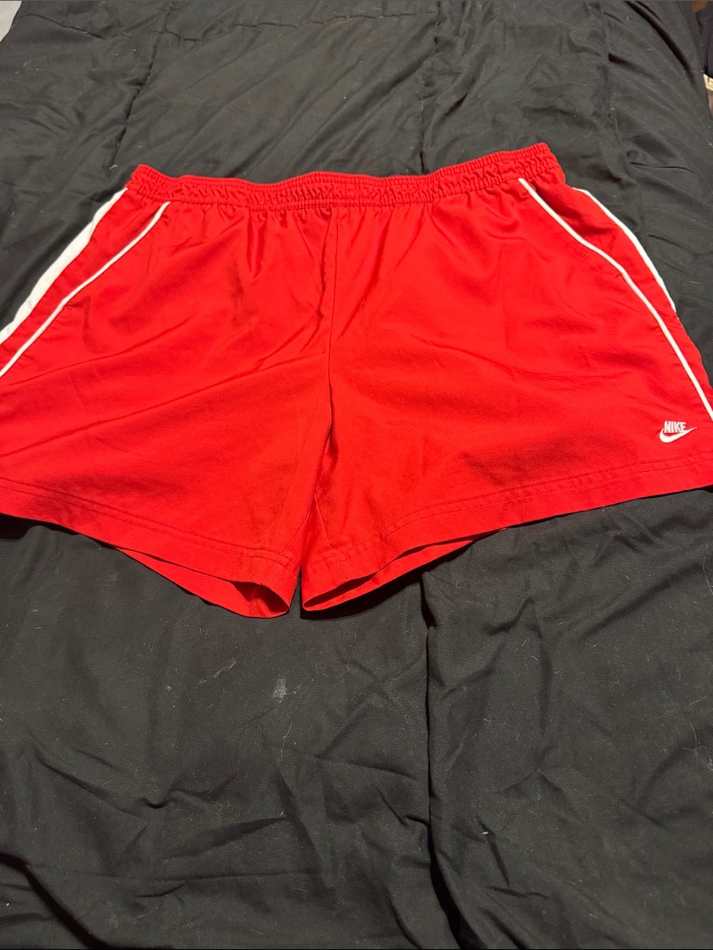 Nike Red Athletic Shorts size xl